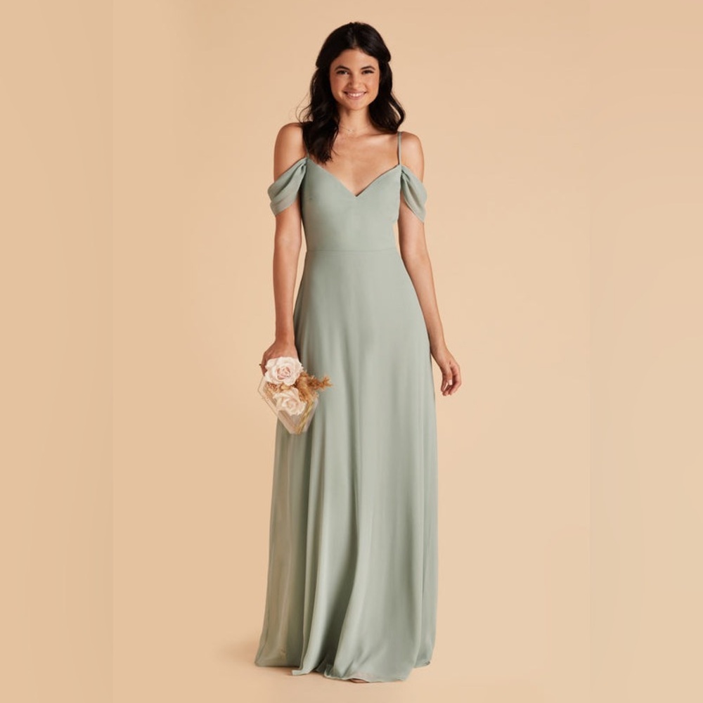 BIRDY GREY - DEVIN Convertible Dress Chiffon Sage - SIZE medium